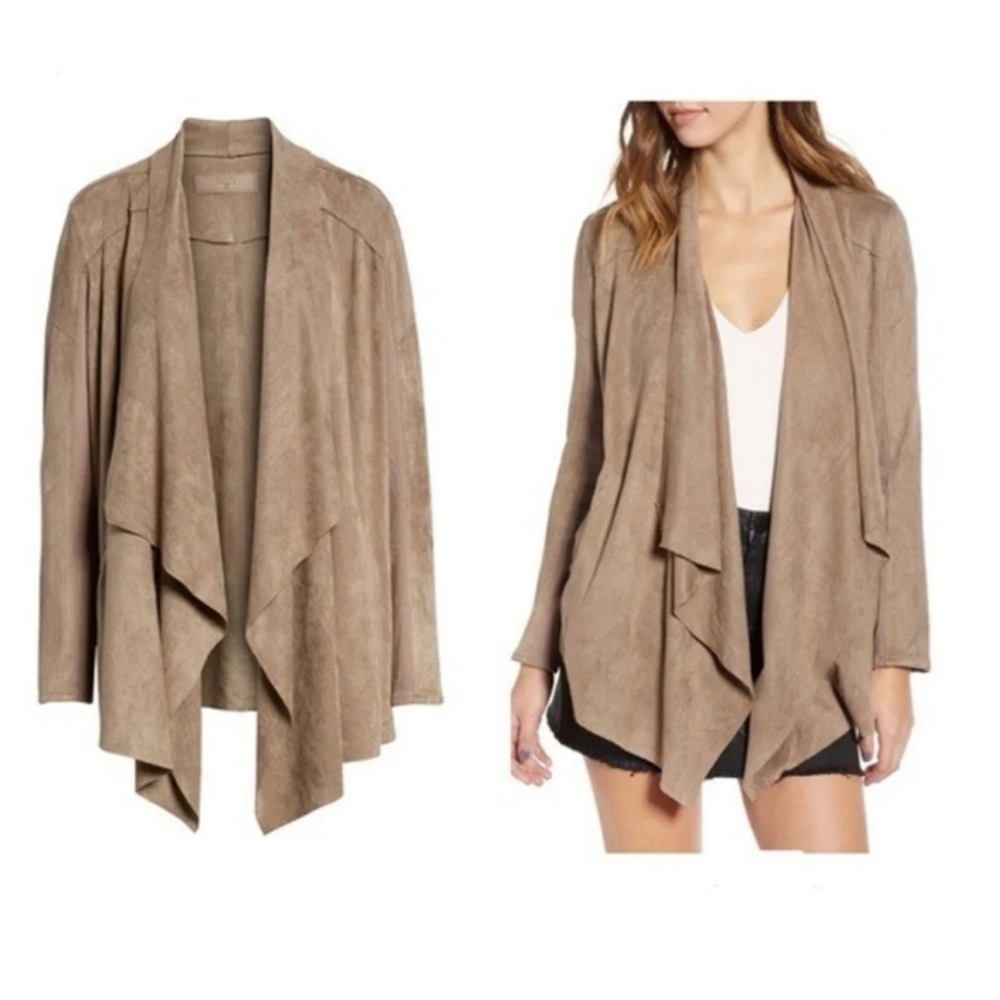 BLANK NYC Cloud Nine Drape Jacket - XS
